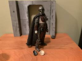 The Mandalorian & The Child (baby Yoda) diorama (Star Wars) Custom Action Figure