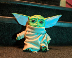 Baby Yoda (The Child) Doll (Star Wars) Custom Action Figure
