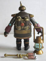 Beta Octo –The Electrical Man (Steampunk) Custom Action Figure [Rear View]