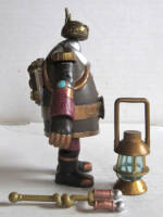 Beta Octo –The Electrical Man (Steampunk) Custom Action Figure [Right View]