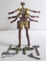 Black Rezzlah - Hanch Assassin (Star Wars) Custom Action Figure [Rear View]