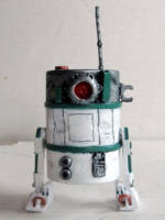KV-1N "Kevin" - Astromech Droid (Star Wars) Custom Action Figure [Front View]