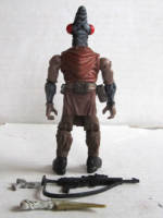 Golmesh - Gand-Thora Bounty Hunter (Star Wars) Custom Action Figure [Rear View]