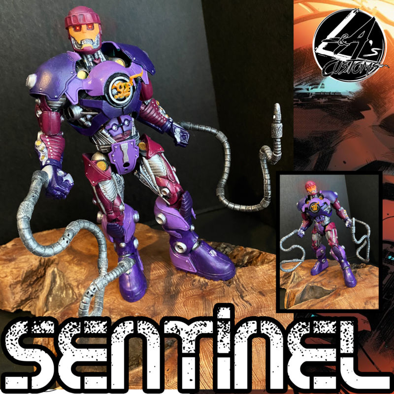 My first custom action figure! #custom #sentinel : r/MarvelLegends