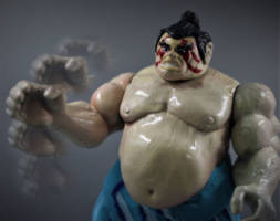 E Honda (X-Men Vs SFII) (Street Fighter) Custom Action Figure