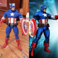 Captain America (Marvel vs Capcom) Custom Action Figure