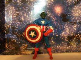 Skrull Invasion (Avengers) Custom Action Figure [Captain America]