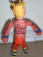 Super american Trump Saiyan (Dragonball Z) Custom Action Figure