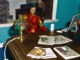 Tony Stark office diorama (Marvel Legends) Custom Diorama / Playset