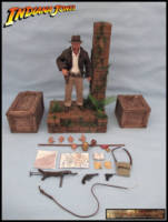 indiana jones display and box (Indiana Jones) Custom Diorama / Playset