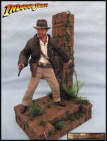 indiana jones display and box (Indiana Jones) Custom Diorama / Playset