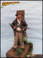 indiana jones display and box (Indiana Jones) Custom Diorama / Playset