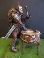 Uruk-Hai drummer, custom of the crossbow figure by Toybiz. (Lord of the Rings) Custom Action Figure