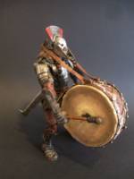 Uruk-Hai drummer, custom of the crossbow figure by Toybiz. (Lord of the Rings) Custom Action Figure