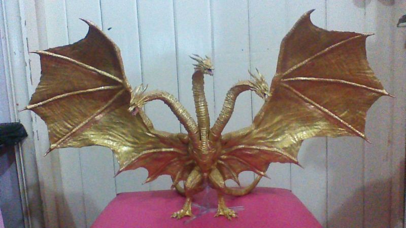 sh monsterarts king ghidorah 2019 custom