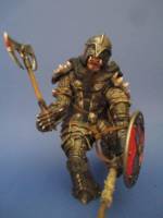 Morannon Orc, custom of the McFarlane medieval spawn figure (Lord of the Rings) Custom Action Figure