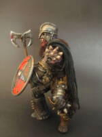 Morannon Orc, custom of the McFarlane medieval spawn figure (Lord of the Rings) Custom Action Figure