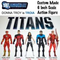 Troia (f/k/a Wonder Girl) (DC Universe) Custom Action Figure [The Titans]