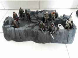 Mimban trenches (Star Wars) Custom Diorama / Playset