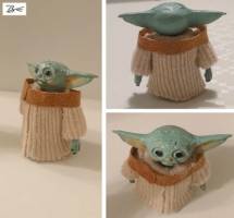 The Child (Baby Yoda) (Star Wars) Custom Miniature / Figurine