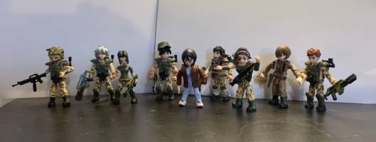 Colonial Marines Anime Platoon (Mega Bloks) Custom Action Figure