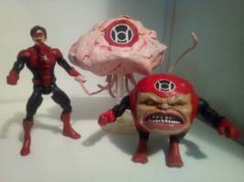 Ratchet (red lantern) (Green Lantern) Custom Action Figure