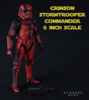Crimson Stormtrooper Commander (Star Wars) Custom Action Figure