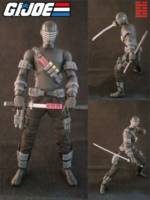 Snake Eyes Mezco style #2 (G.I. Joe) Custom Action Figure