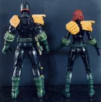 Judge Dredd & Judge Anderson (Marvel Legends) Custom Action Figure