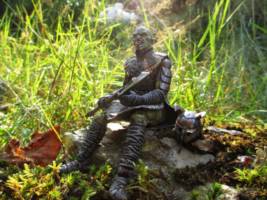 Mordor orc trooper with two-handed axe, custom of the toybiz figure (Lord of the Rings) Custom Action Figure