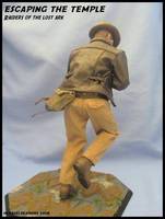 Indiana Jones & Escaping the temple (Indiana Jones) Custom Miniature / Figurine