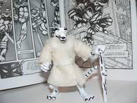 Neca TMNT black and white Splinter (Teenage Mutant Ninja Turtles) Custom Action Figure