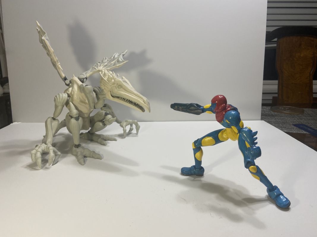 metroid fusion action figure