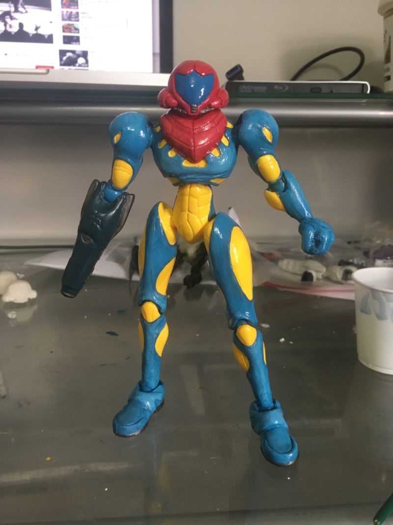 custom samus figure