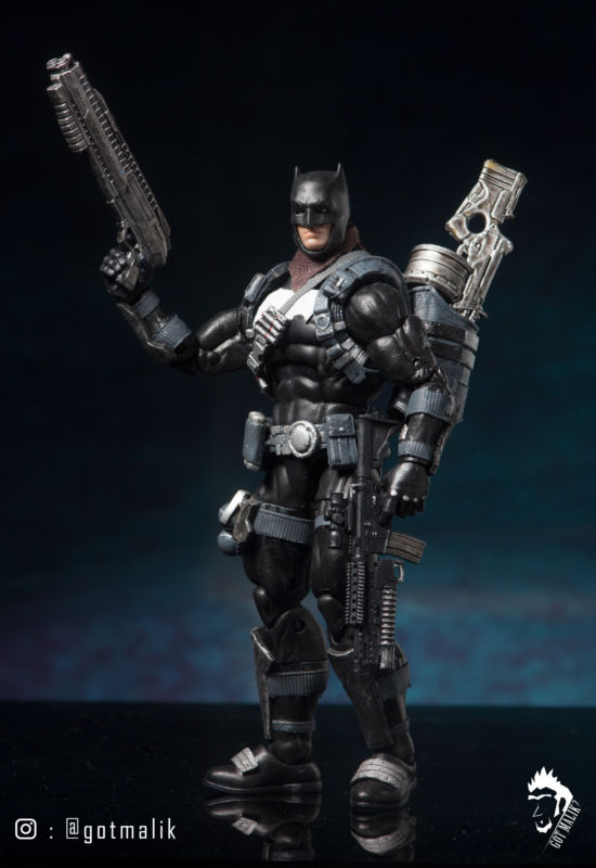 grim knight batman statue