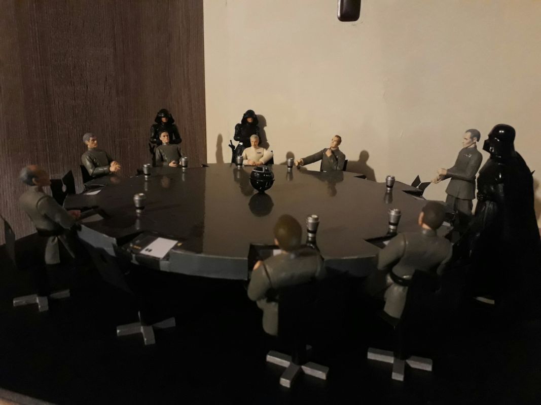 Star Wars Conference Room Jedi Council The Art of Images