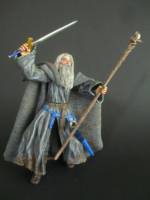 Gandalf the Grey wanderer, custom of the toybiz figure (Lord of the Rings) Custom Action Figure