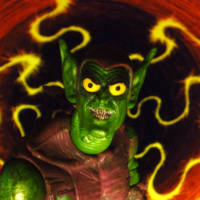 Toy Biz Sinister 6 Green Goblin eyes touch up V2 (Spider-Man) Custom Action Figure