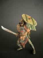 Mordor Orc swordsman, custom of the figure by toybiz (Lord of the Rings) Custom Action Figure