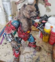 Shardik the cyborg bear (Dark Tower) Custom Action Figure