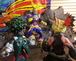Katsuki Bakugo (My Hero Academia) Custom Action Figure