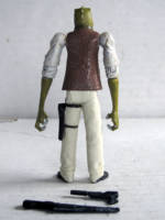 Graashk - Trandoshan Constable (Star Wars) Custom Action Figure [Rear View]