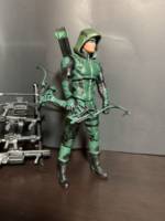 Green Arrow Dc Collectibles Season 5 Suit Arrowverse Custom (DC Icons) Custom Action Figure [Arrow season 5 suit custom figure dc collectibles]