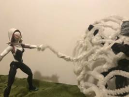 Spider Gwen (Marvel Legends) (Marvel Legends) Custom Action Figure [Tombstone Buried!]