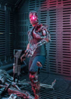 Terminator: Dark Fate Final Battle Carl T-800 (Terminator) Custom Action Figure