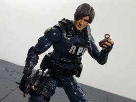 Leon S Kennedy RPD Resident Evil - Marvel Legends Style (Resident Evil) Custom Action Figure