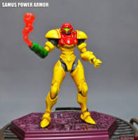 Samus Aran Power Suit (Metroid) Custom Action Figure
