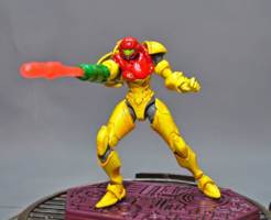 Samus Aran Power Suit (Metroid) Custom Action Figure