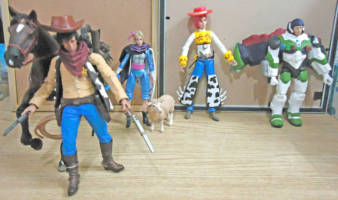 Jessie & Bo Peep (Toy Story) Custom Action Figure