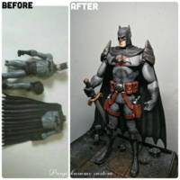 Batman flashpoint - thomas wayne - (DC Direct) Custom Action Figure